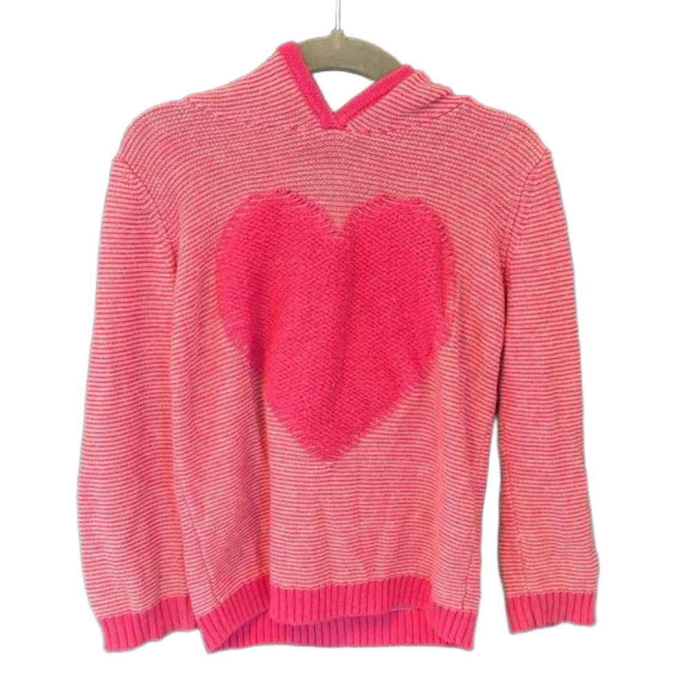 Sears long sleeve hoodie knit sweater
